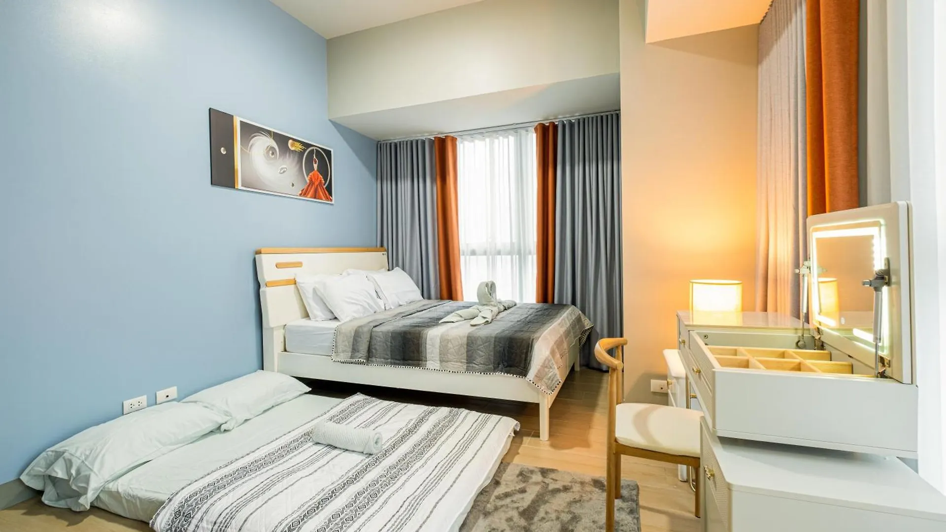 מנילה Bgc 2Br Uptown Parksuites With Balcony And Bathtub דירה