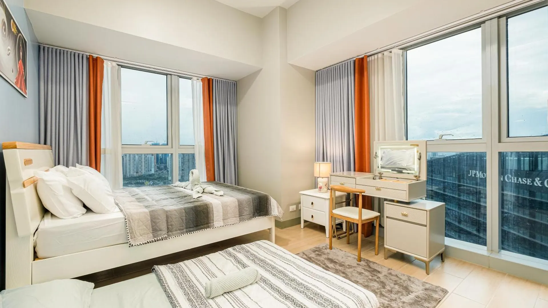 מנילה Bgc 2Br Uptown Parksuites With Balcony And Bathtub דירה
