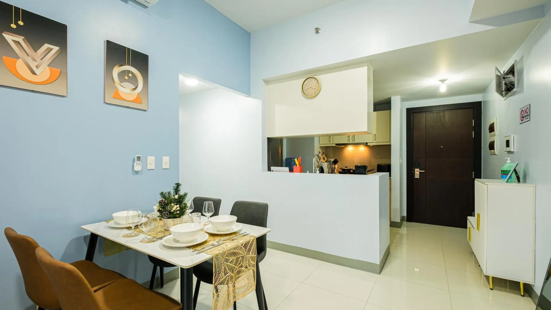 דירה מנילה Bgc 2Br Uptown Parksuites With Balcony And Bathtub הפיליפינים