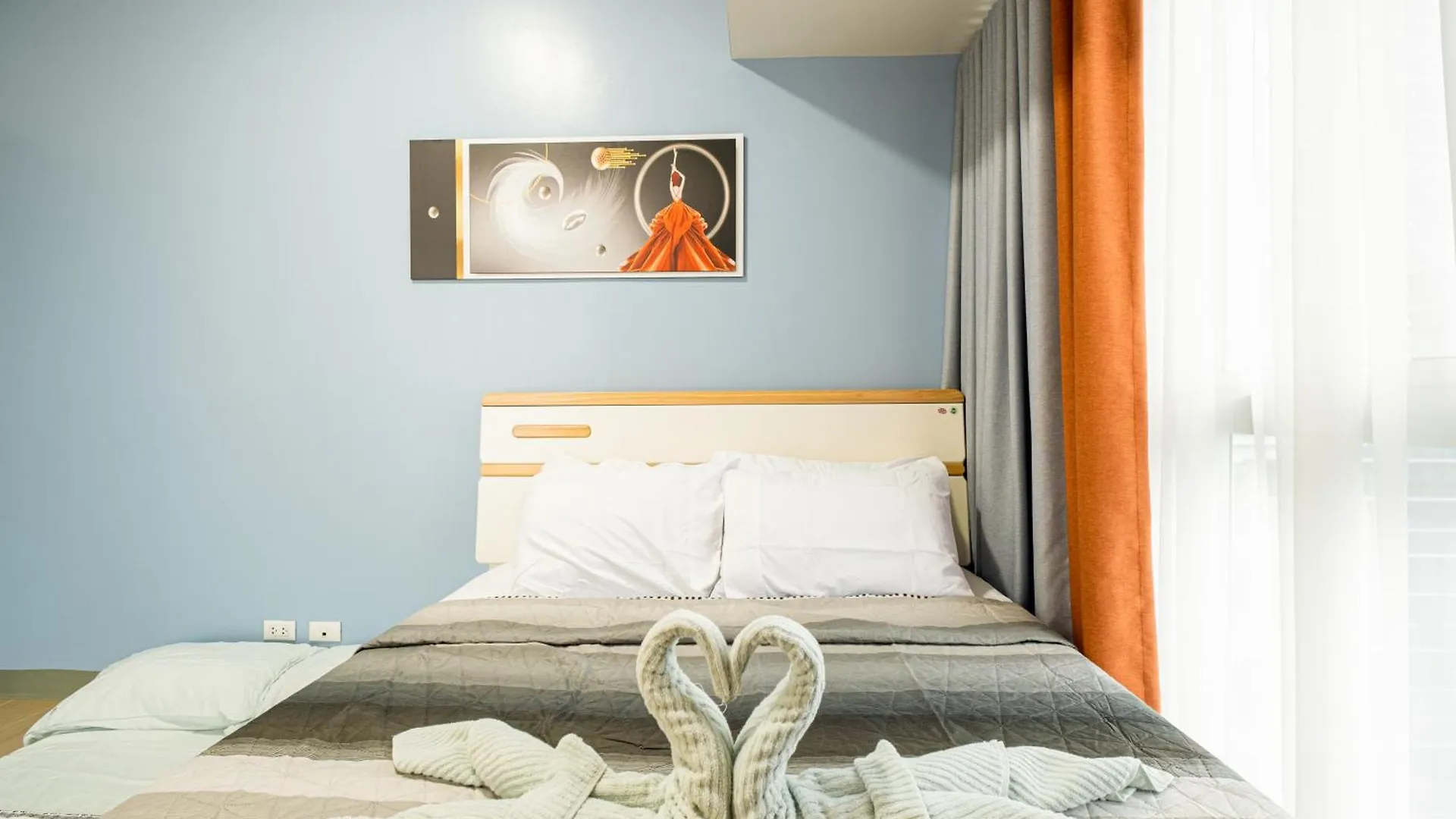 דירה מנילה Bgc 2Br Uptown Parksuites With Balcony And Bathtub